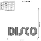 Музикален Стикер за стена Disco мотив wt011