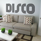 Музикален Стикер за стена Disco мотив wt011