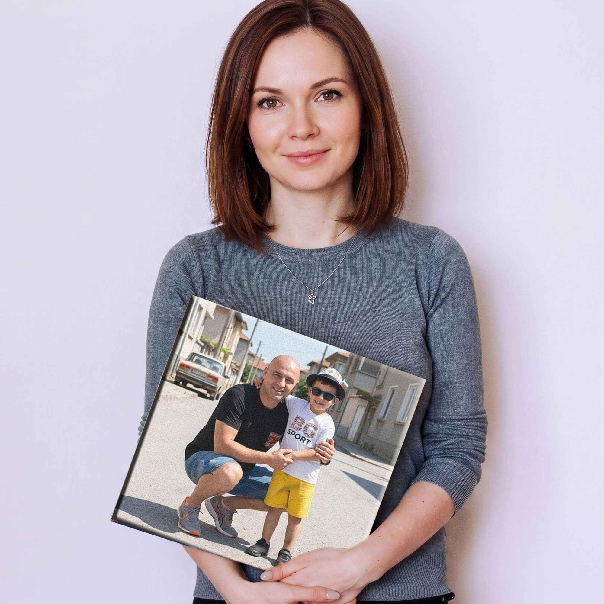 Печат на снимка върху канава